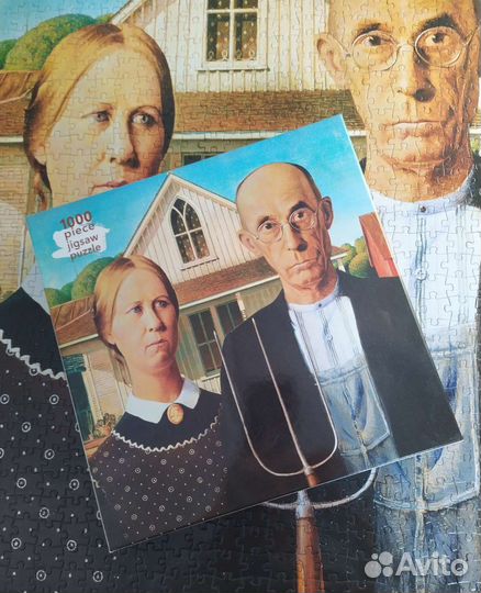 Пазл Гранд Вуд Американская готика