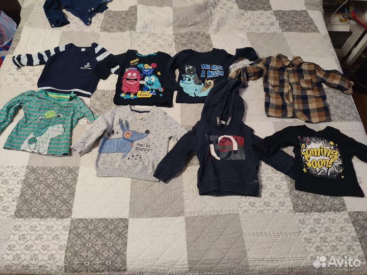 Вещи пакетом на мальчика 12-18 месяцев
