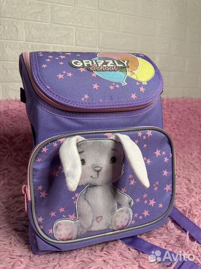 Школьный рюкзак grizzly для девочки
