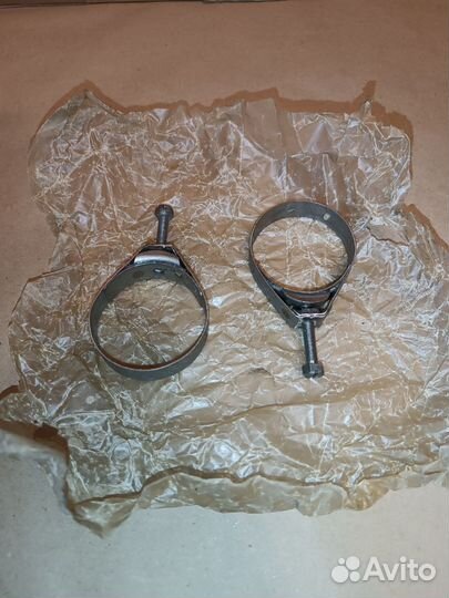 Авиационные детали запчасти хомуты 1970х СССР