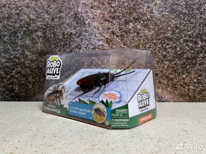 Новое Насекомое ру Zuru robo alive Таракан