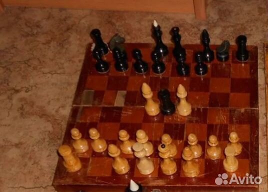 Шахматы Шашки Домино карболит СССР