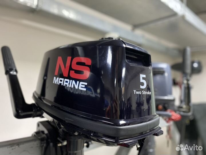 Лодочный мотор NS Marine (Ниссан Марин) 5 л.с. Б/У