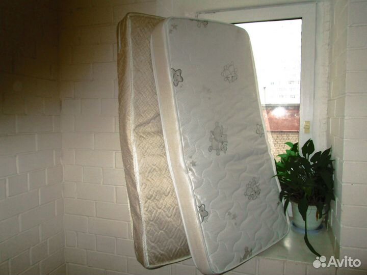 Матрас в детскую кроватку 60*110*10и120*60*13см