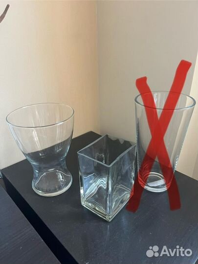 Вазы Икеа Ректангель, Васен