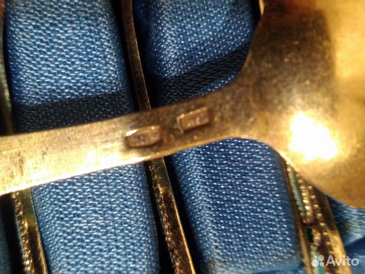 Серебряные ложки (2 набора)