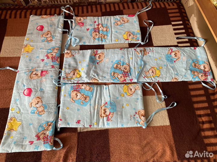 Бортики для детской кровати