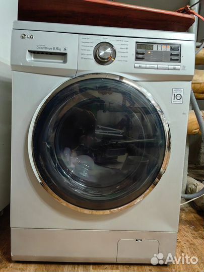 Стиральная машина бу lg 6.5 кг прямой привод
