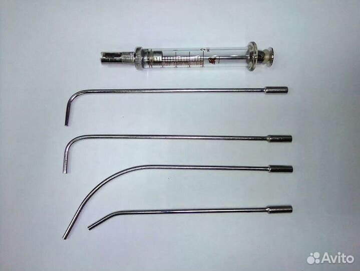 Шприц для внутригортанных вливаний 2 мл