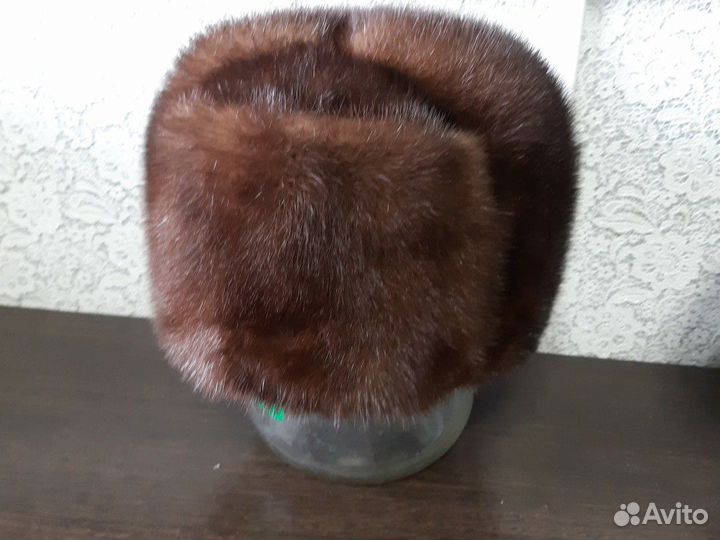 Мужская шапка норковая