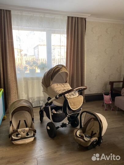Детская коляска 3 в 1 Tutis zippy