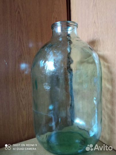 Банка 10 литров стеклянная