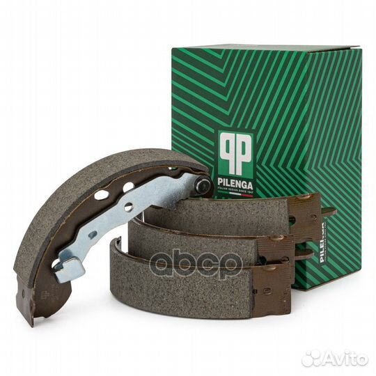 Колодки тормозные барабанные зад прав/лев BS