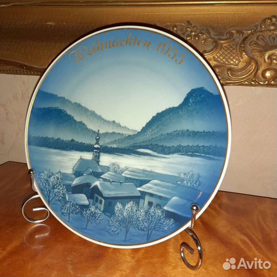 Тарелка настенная 1955 год