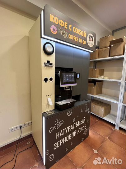 Кофейня самообслуживания с кофемашиной и без