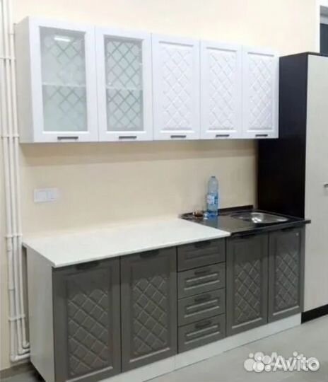 Кухня с фасадами мдф 2 метра