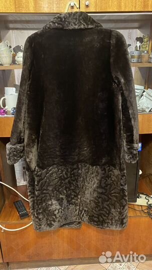 Шуба мутоновая натуральная