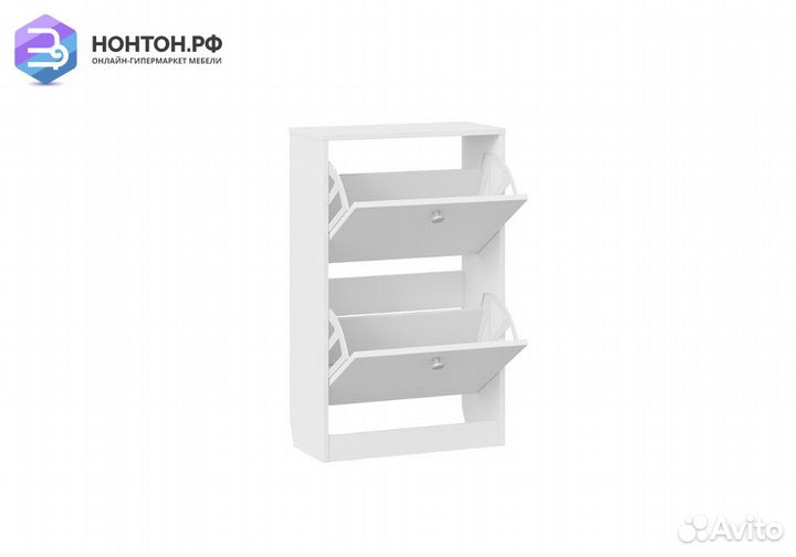 Тумба для обуви Тетра тип 2 белый