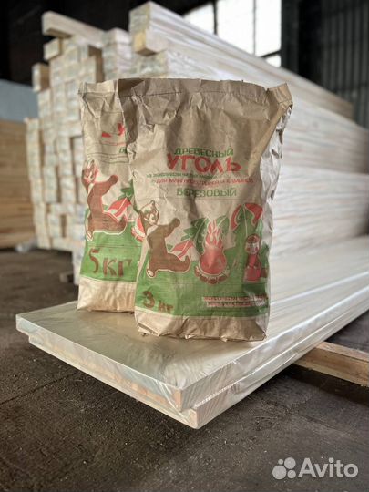Уголь березовый, 3,5,9,10 кг