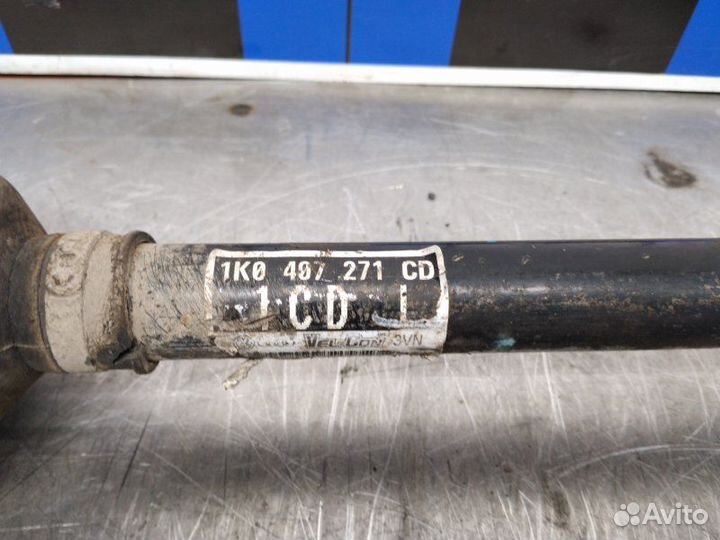 Привод передний левый Volkswagen Jetta 5 BSE 2006