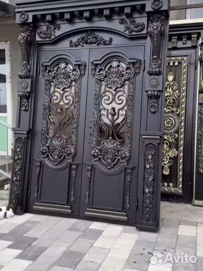 Входные двери кованные