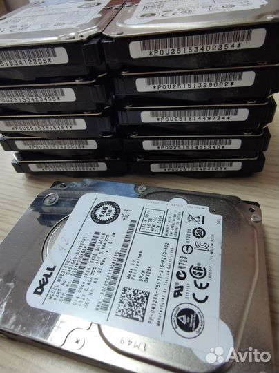 Жесткий диск dell SAS 2,5