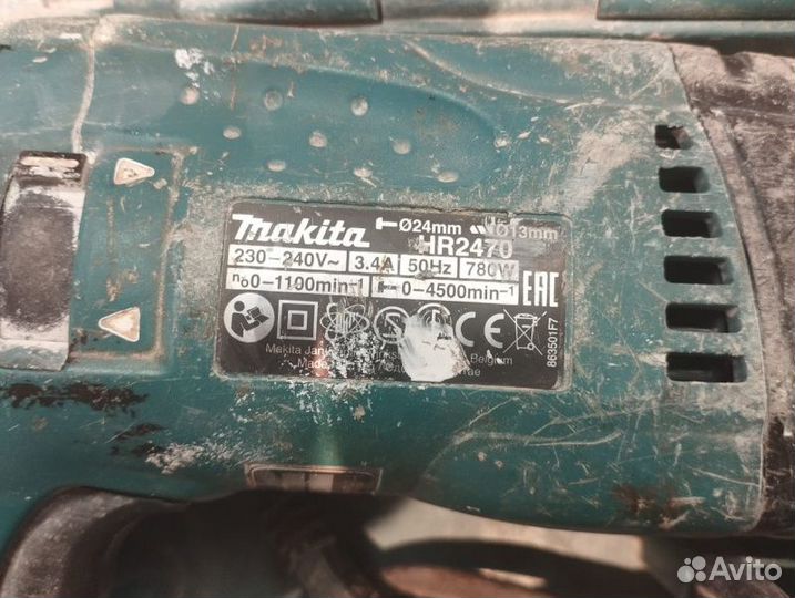 Перфоратор Makita HR 2470