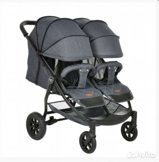 Прогулочная коляска для двойни бу