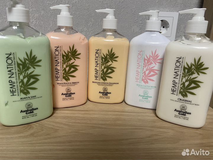 Hemp nation крема для тела