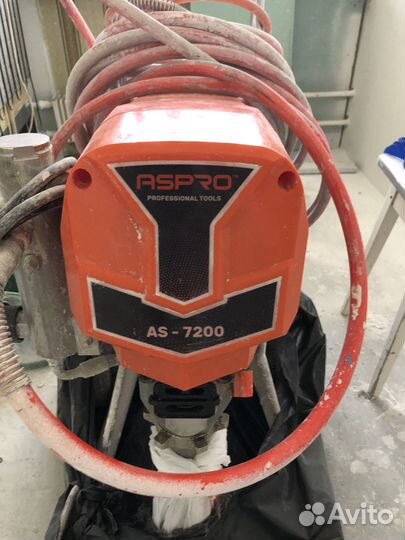 Аренда шпаклевочного аппарата Aspro без залога