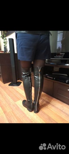 Сапоги женские натуральная кожа