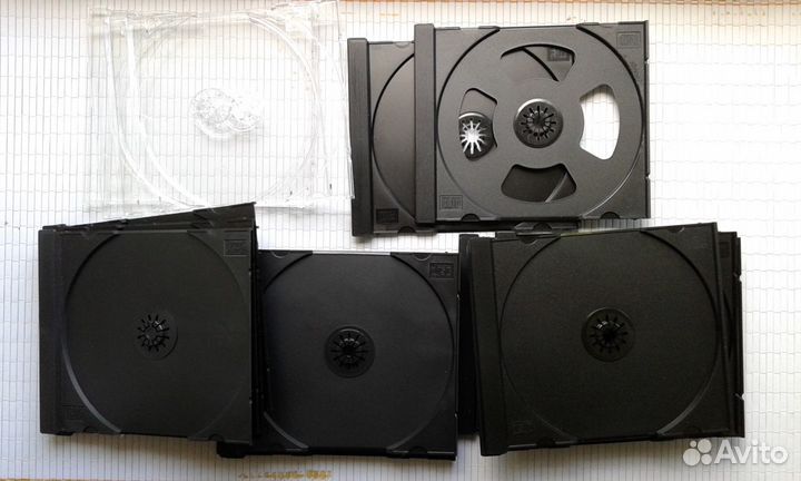 Треи и коробки для CD и DVD