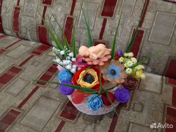 Корзиночки из мыла