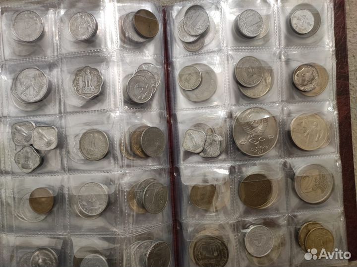 Монеты юбилейные, старые советские и иностранные