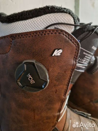 Ботинки К2 для сноуборда + крепления Salomon