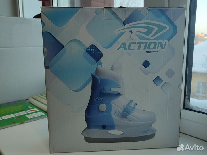 Детские раздвижные коньки 29 - 32