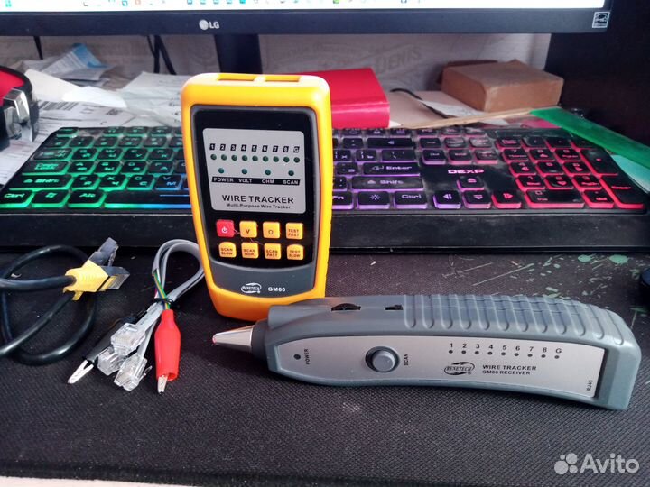 Кабельный трассоискатель Benetech GM60