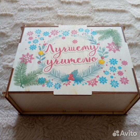 Деревянная подарочная упаковка