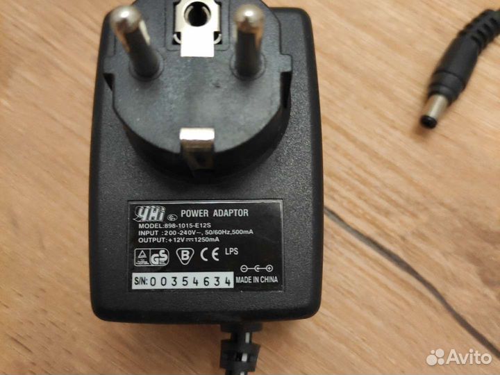 Блок питания HP 12V 1250mA