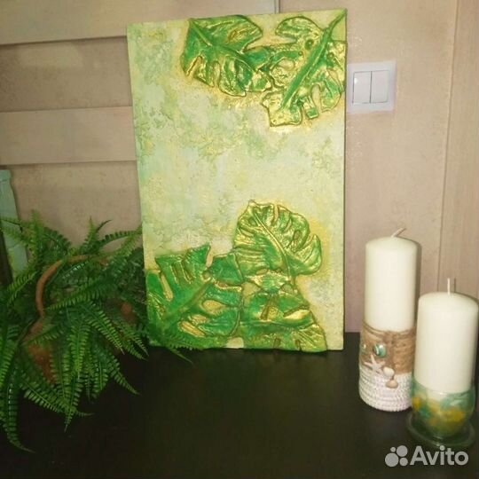 Картина -барельеф