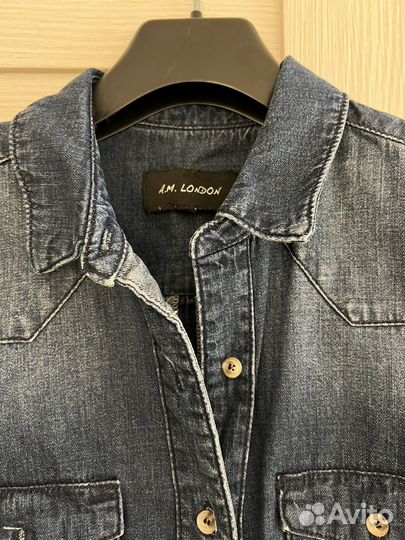 Джинсовое платье женское xs