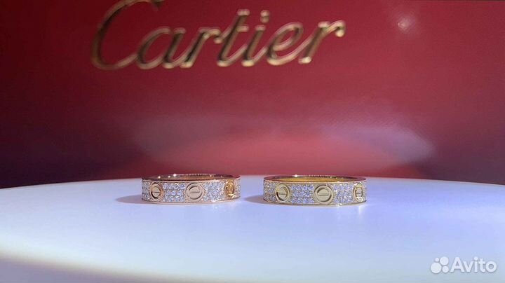 Обручальное кольцо Cartier Love Ring 0,4ct