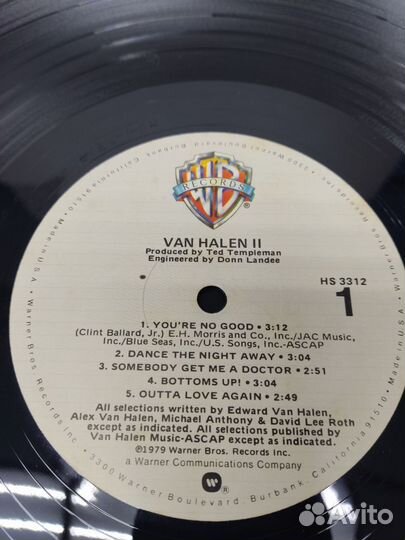 Rock-Metal : Van Halen II LP USA 1979