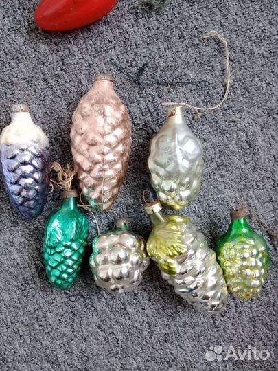 Елочные игрушки СССР