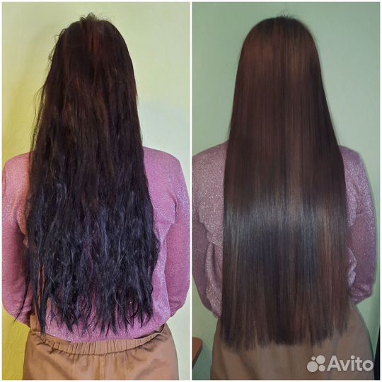 Кератиновое выпрямление волос. Кайеркан