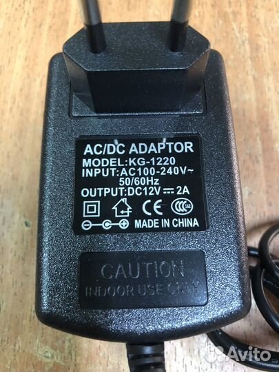 Блок питания для радиосистем AC/DC 12v 2А