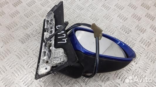 Зеркало наружное правое volkswagen golf plus (4LV0