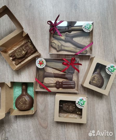 Шоколадные наборы на 23 февраля