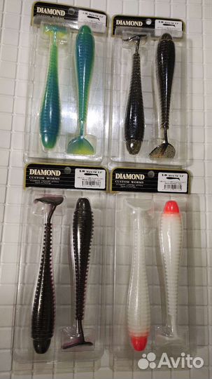 Keitech diamond Swing Impact Fat 5.8 и 6.8 дюйм