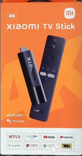 Xiaomi mi tv stick 4k новый гарантия